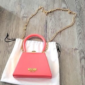 Moschino top handle mini satchel